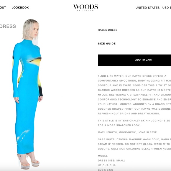 WOODS BY JORDYN – Rayne Dress – Size Small - Picture 5 of 8